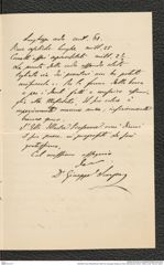 Nachlass Franz Steindachner, Brief von Giuseppe Scarpa an Franz Steindachner (08.01.1906), Inv.Nr. 440.02, Seite 3